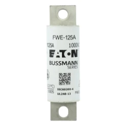 1000Vdc IEC/UL 125A aR 30mm Round fuse