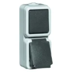 Schakelaar/wandcontactdoos combinatie Peha D 6666 WAB