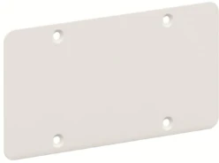 Flensplaat gesloten voor ComfortLine, plaatstalen uitvoering