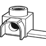 Aansluitklem stroomrail ABB Componenten AST50/15Q