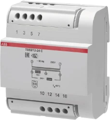 Veiligheidstrafo 63VA, 5 modules