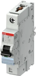 Installatieautomaat 1 polig, D kar.,6A, 10kA