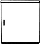 Schakelkast leeg ABB Componenten EH3C81S1