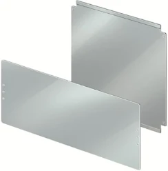 Metalen montageplaat t.b.v. size 3x18, Mistral65/65H