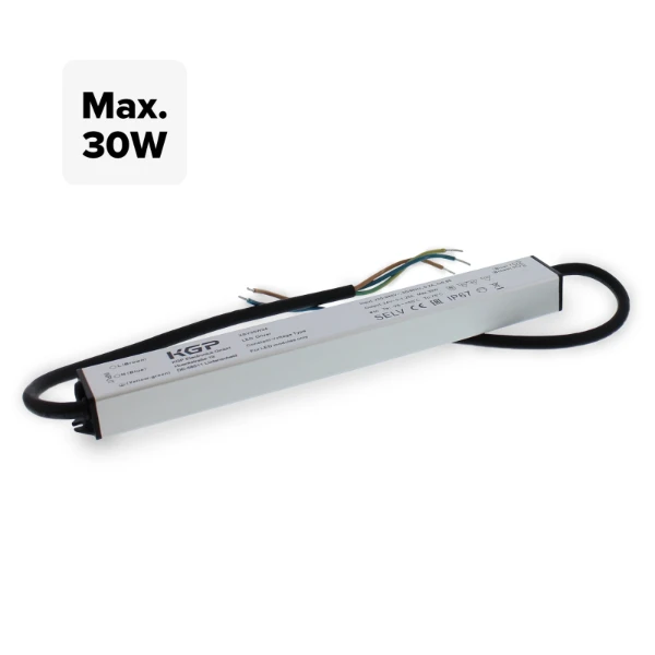 Lumiko led driver IP67 constante spanning 24V max 30W | 860158