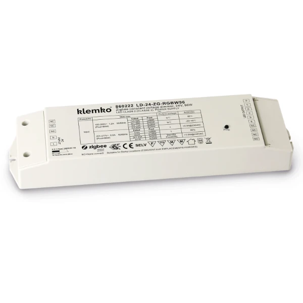 Lumiko led driver IP20 constante spanning 24V, 96W, Zigbee, RGB/RGBW, dimbaar | 860222