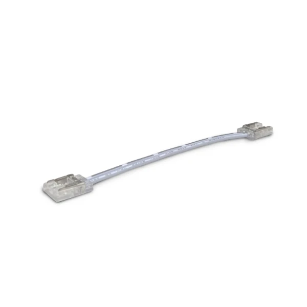 Verbindings connector strip-strip met 10 cm kabel tbv COB ledstrip 8mm