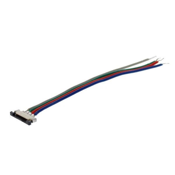 Aansluitconnector voor RGB ledstrip, IP20, 10mm PCB