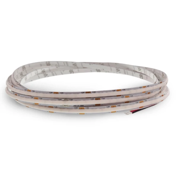 COB ledstrip 2700K IP20, 24V, 1283lm/m, 5 meter