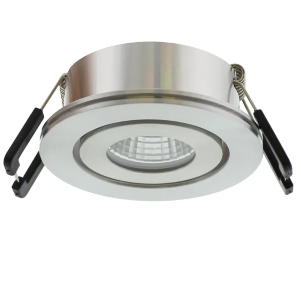 Venice COB LED spot aluminium, 3W, 500mA, Dim to Warm, IP44