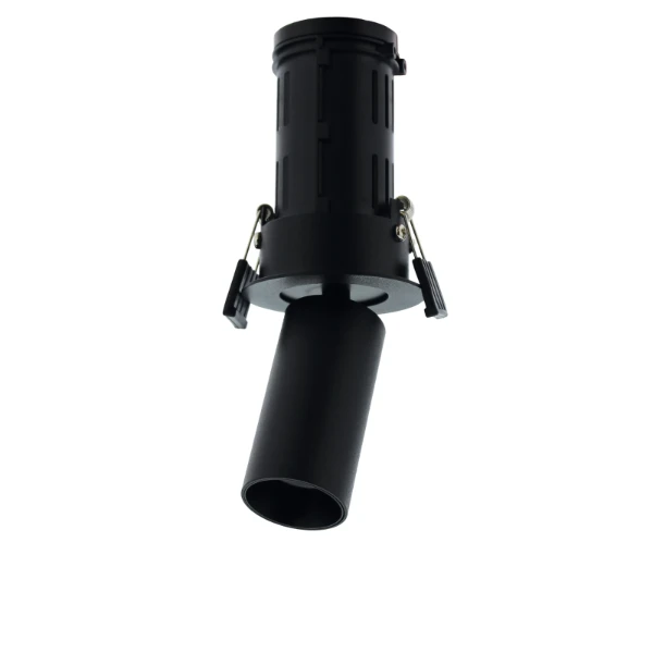 Lumiko Palermo COB richtbare semi inbouwspot zwart 3.1W, 350mA, 2700K