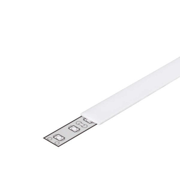 Profiel afdekking A schuif, opaal 2 meter Prof 10 (10 stuks)