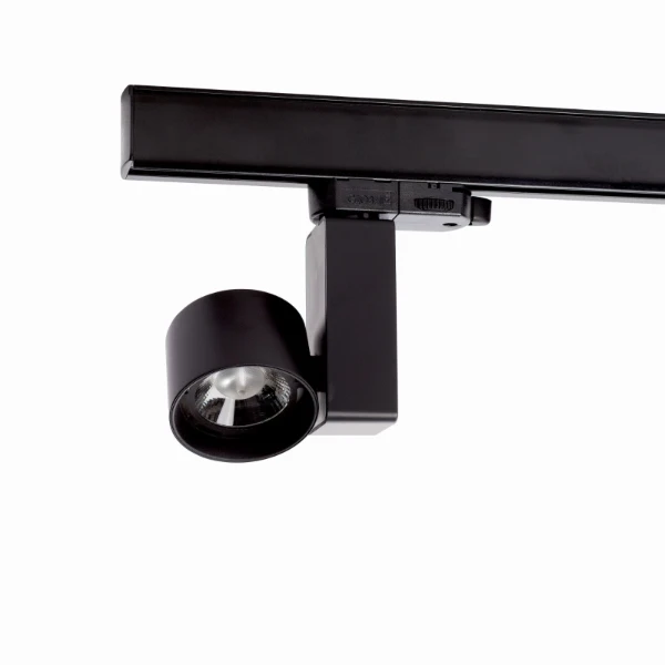 B-Railspot zwart, 7W, 650 lumen, 4000K, 15°, dimbaar