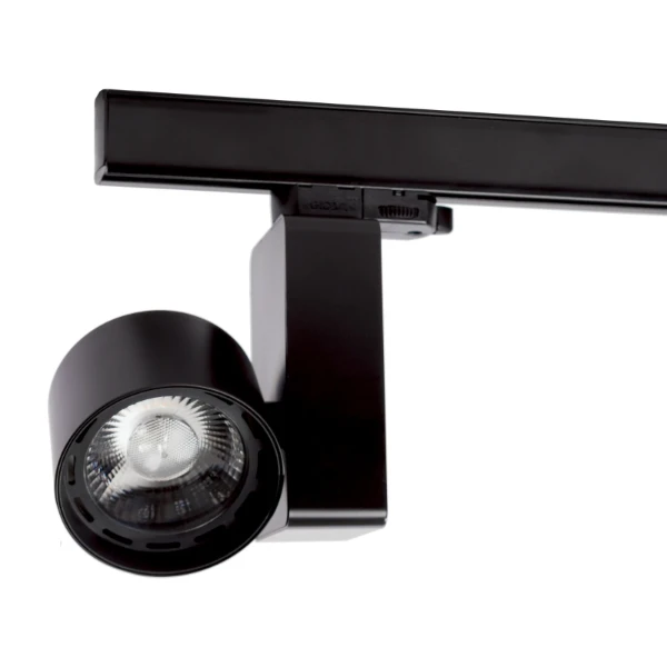 B-Railspot zwart, 17W, 1800 lumen, 4000K, 30°, dimbaar