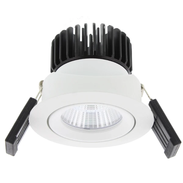 Bolero LED spot, 7W, 700mA, 829 lumen, 3000K, rond 78 mm, driver