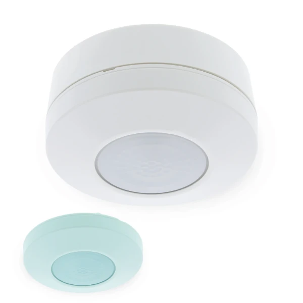 Aanwezigheidsmelder centraaldoos PIR op- of inbouw wit met extra relais