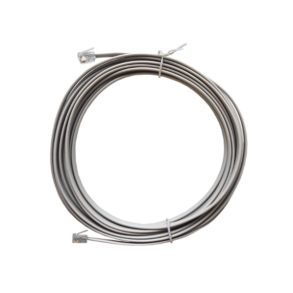 Aansluitkabel voorzien van 2 x RJ12 connectoren 5 meter