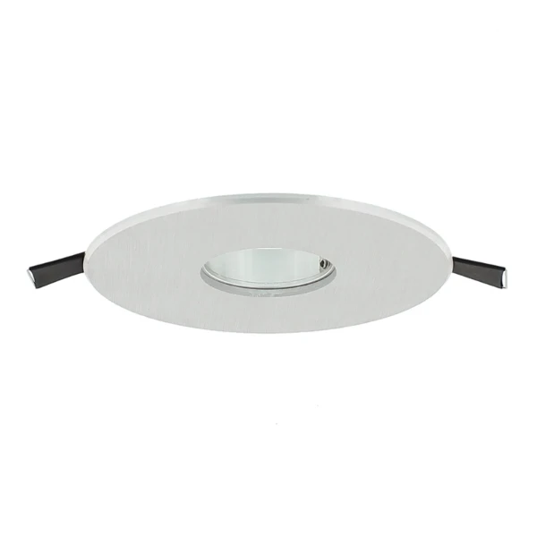 Verona inbouwarmatuur, rond, 1voudig, 120mm, aluminium