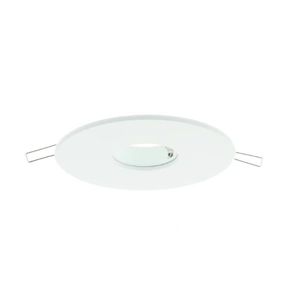 Verona inbouwarmatuur, rond, 1voudig, 120mm, wit
