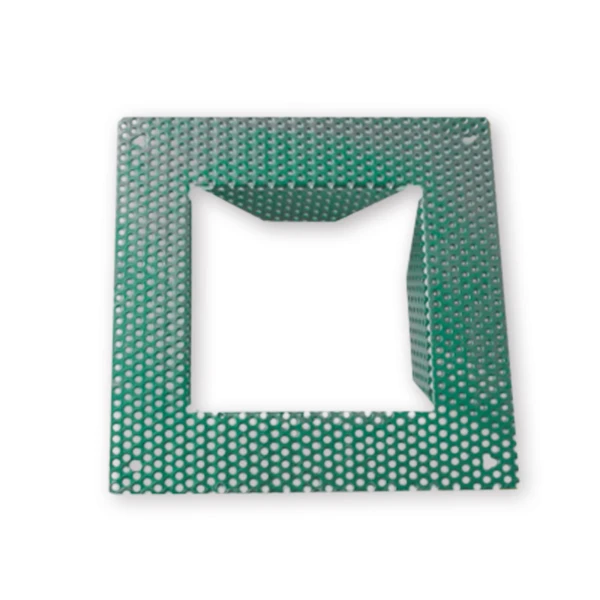 Stucplaat voor wand inbouwarmatuur 135x135mm