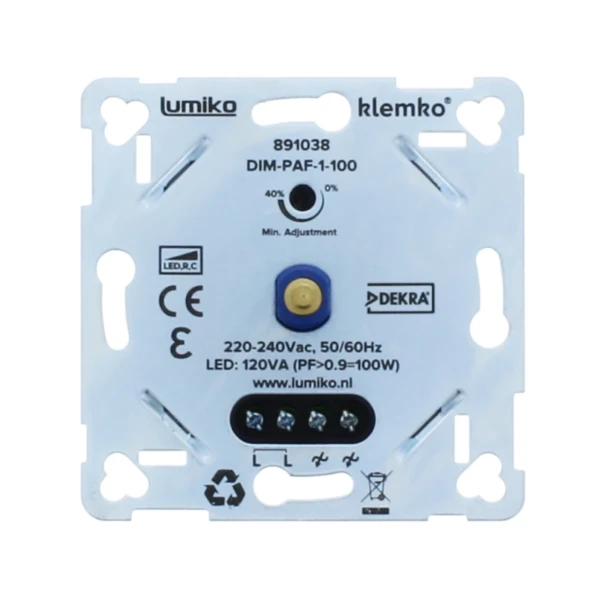 Lumiko Led dimmer voor klein vermogen 1-100W | 891038