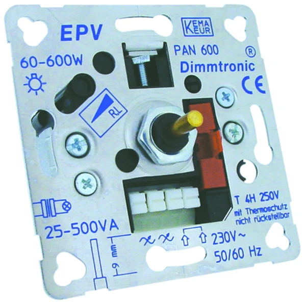 Lumiko Inbouw dimmer voor fase aansnijding, 60-600W | 891050