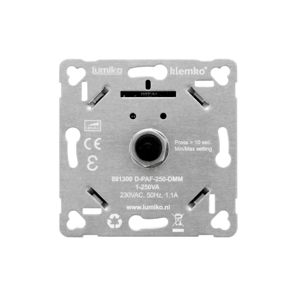 Lumiko Led dimmer digitaal 1 - 250VA met min en max instelling | 891300